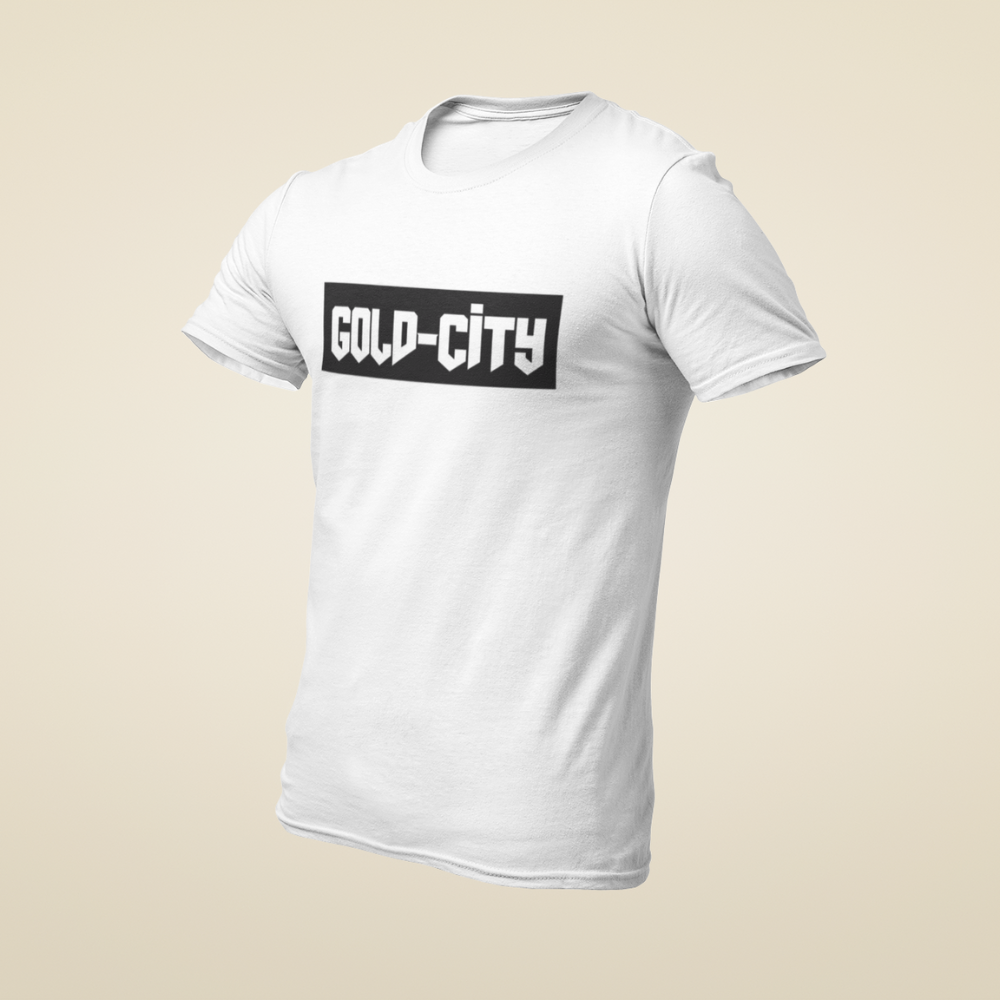 Unisex Cotton T-Shirt (GOLD-CITY)