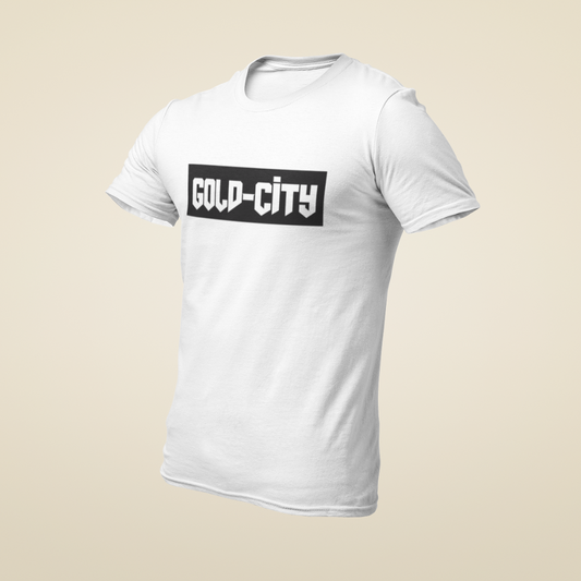Unisex Cotton T-Shirt (GOLD-CITY)