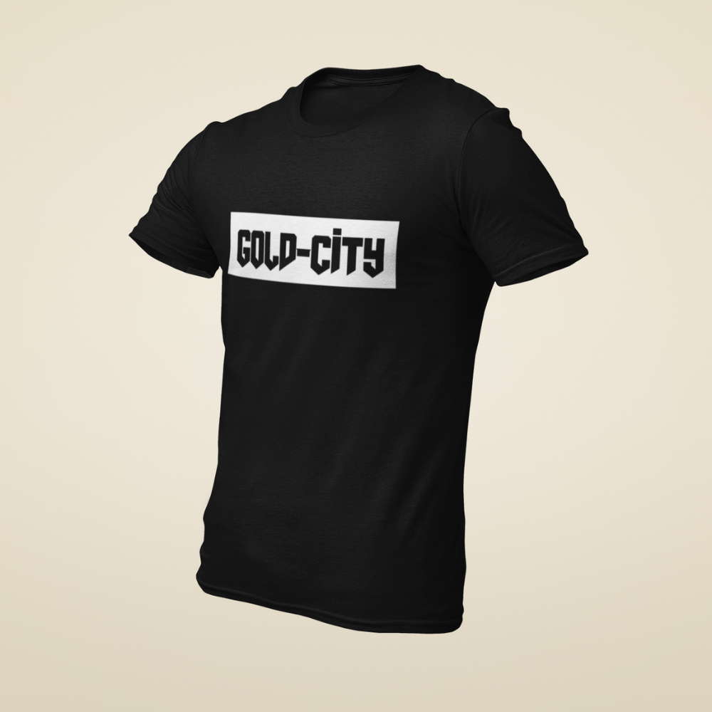 Unisex Cotton T-Shirt (GOLD-CITY)